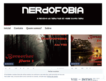 Tablet Screenshot of nerdofobia.com